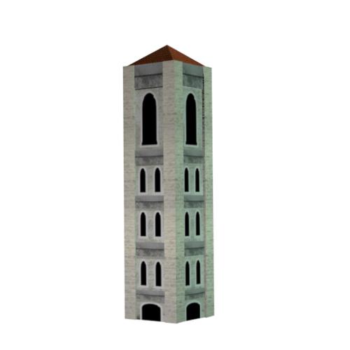 Low Poly Tower preview image